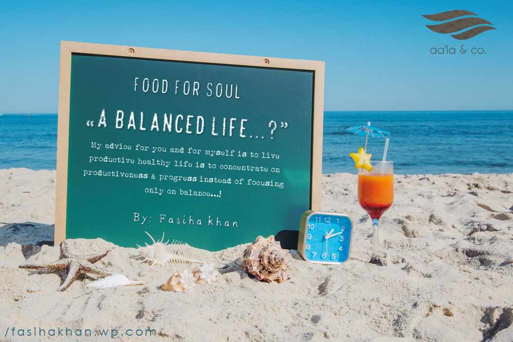 A Balanced Life…?